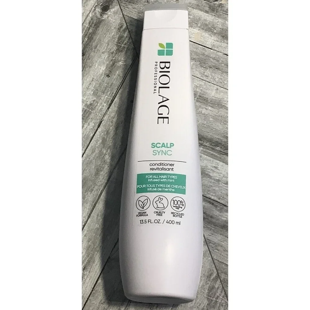 Biolage Scalp Sync Conditioner 13.5 Fl. Oz Soothes Nourishes Healthy Looking